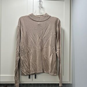 Vintage NTouch Soft Beige Long Sleeve Sweater New no tags